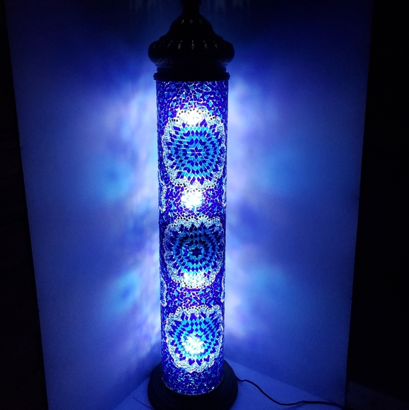 Handcrafted | Accents | Handmade Turkish Mosaic Floor Lamp | Poshmark